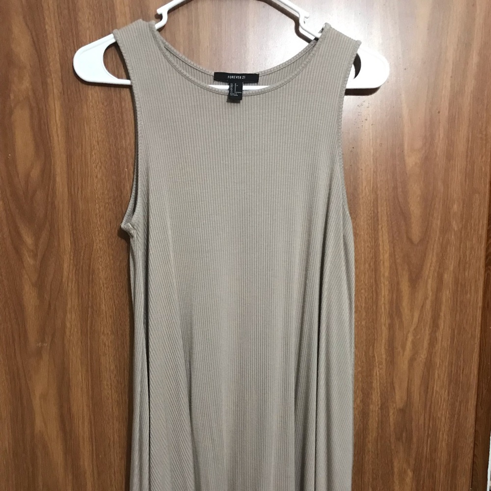 Forever21 Tan Mini Dress Size S